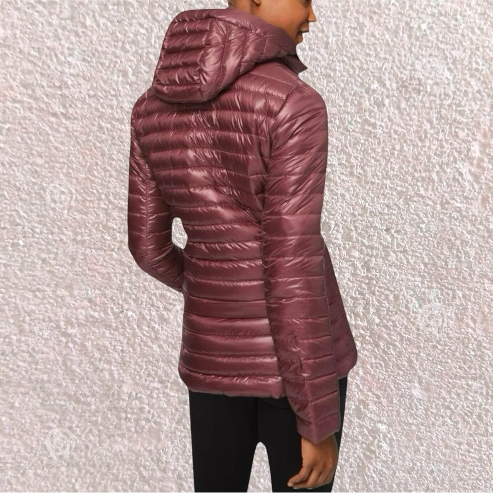 Lululemon Pack It Down Jacket *Shine 700-Fill Goose Down - Chianti | Like New!